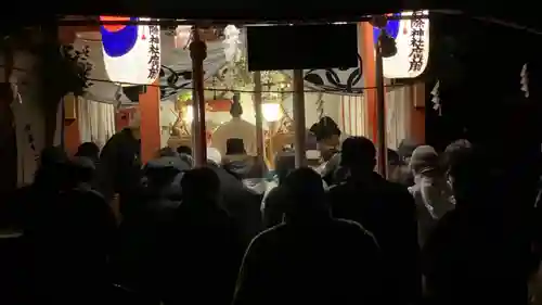 柏原八幡宮のお祭り