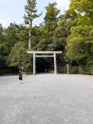伊勢神宮外宮(豊受大神宮)の鳥居