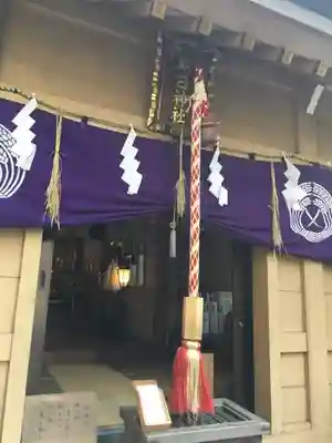 朝日神社の本殿・本堂