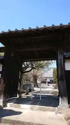 長善寺の山門・神門