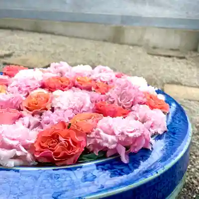 上尾御嶽神社の手水舎