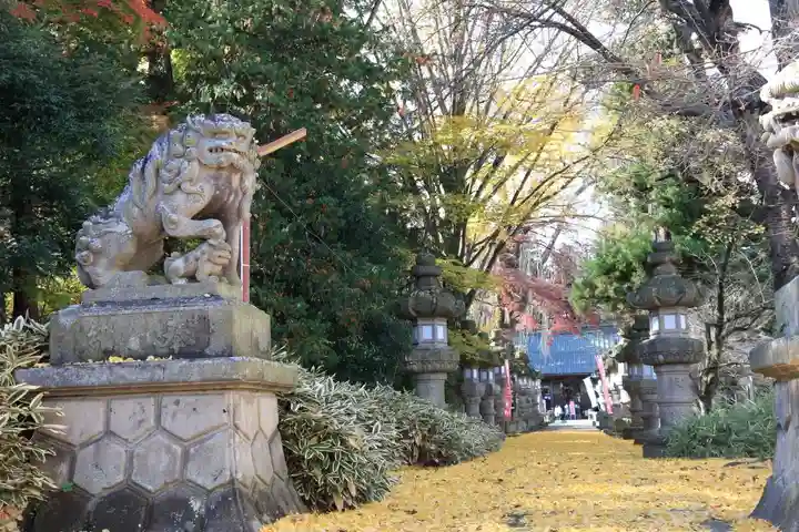 神炊館神社 ⁂奥州須賀川総鎮守⁂の狛犬