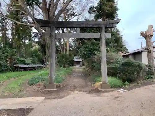 大竹神社の鳥居