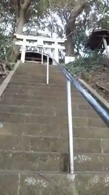 坊辺田水神宮の鳥居