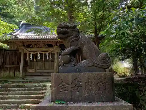 熊野神社の狛犬