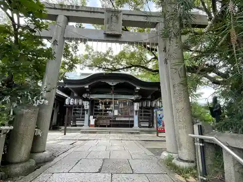 真田山 三光神社の鳥居