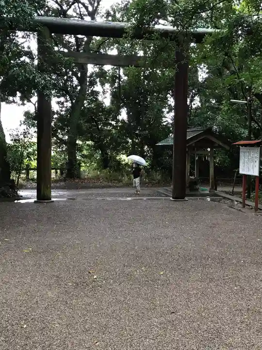 皇宮神社(宮崎神宮摂社)の鳥居
