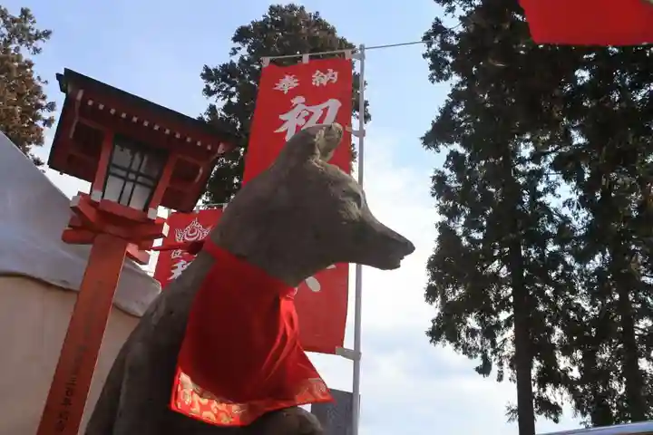 高屋敷稲荷神社の狛犬