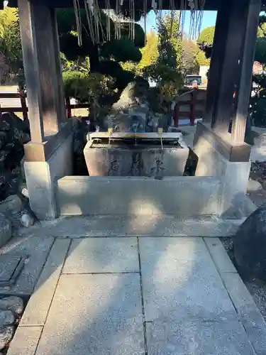 埴生神社の手水舎