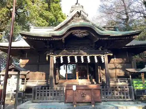 谷保天満宮の本殿・本堂