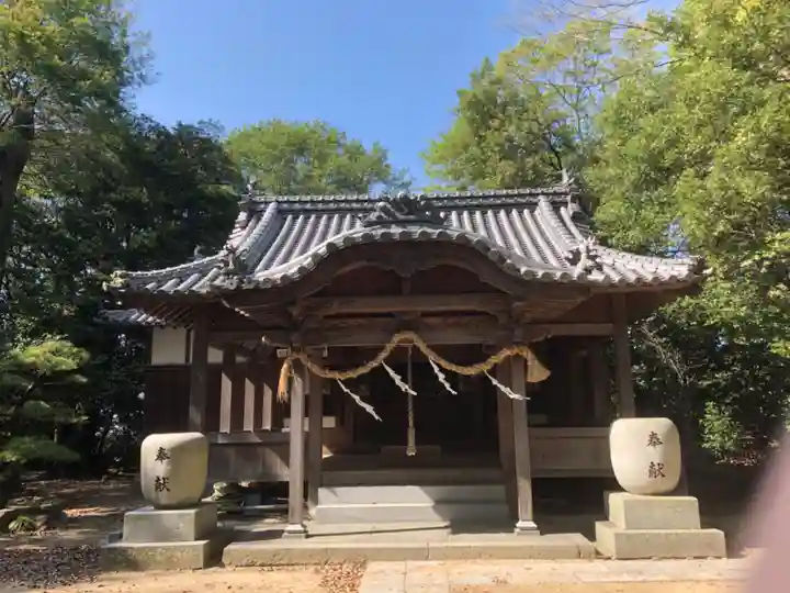 伊豫神社の本殿・本堂