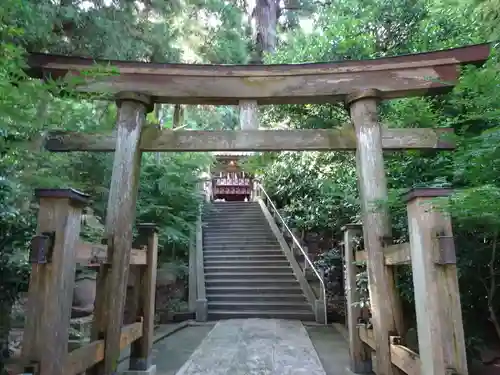 田間神社の鳥居