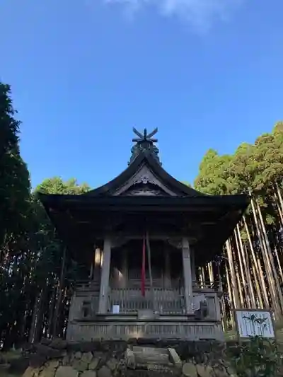 笠形神社の本殿