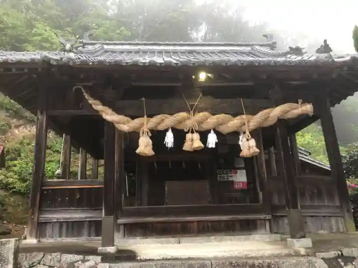 村社天神社の本殿・本堂