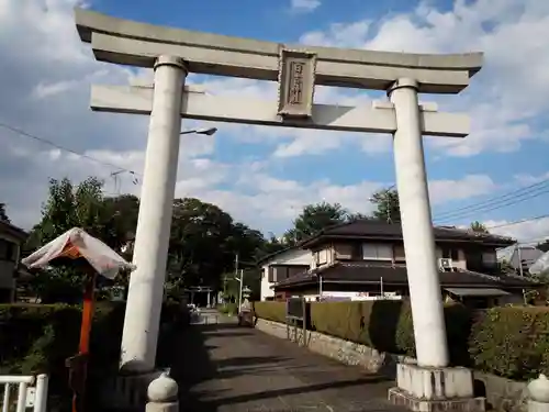 日吉神社の鳥居