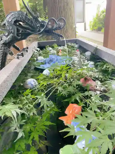 下野 星宮神社の手水舎