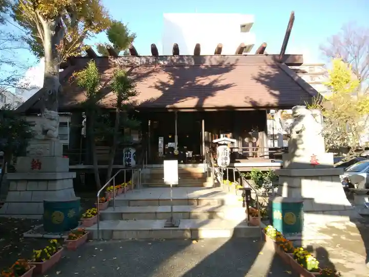 高円寺氷川神社の本殿・本堂