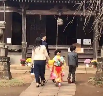 伏木香取神社の七五三参