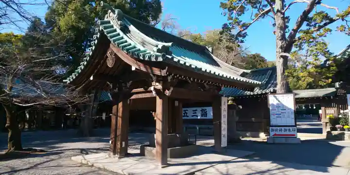 三嶋大社の手水舎