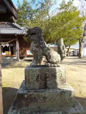 竹原神社の狛犬