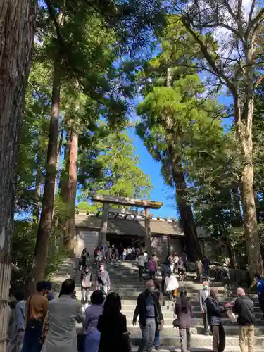 伊勢神宮内宮（皇大神宮）の鳥居