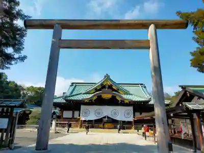 靖國神社の鳥居