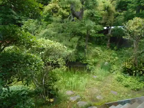 常楽寺の庭園