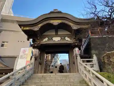 湯島天満宮の山門・神門