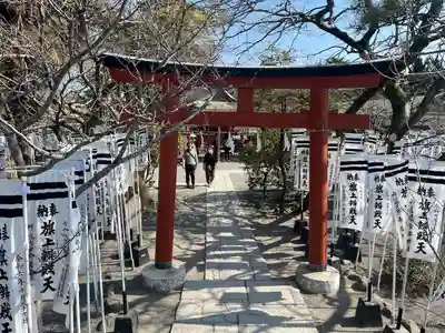 旗上弁財天社の鳥居