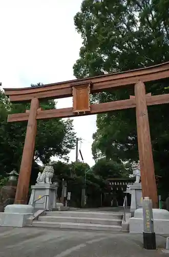 立田阿蘇三宮神社の鳥居