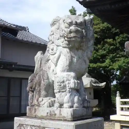 天竹神社の狛犬