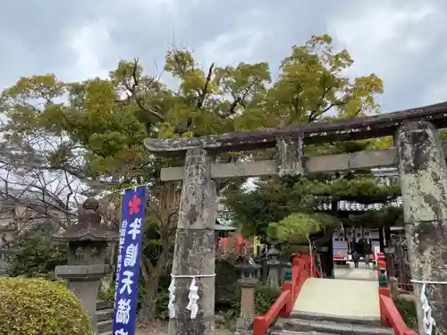 牛嶋天満宮の鳥居