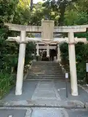 蹉跎神社の鳥居