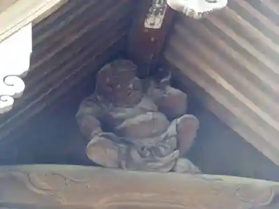 叶神社 (西叶神社)の像