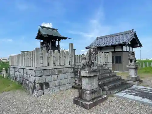 八幡神社(安田新田)(岐阜県)
