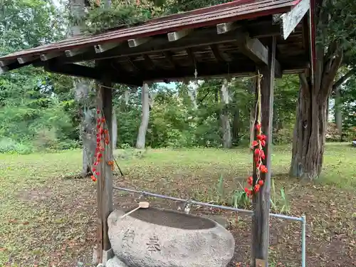 幕別神社の手水舎