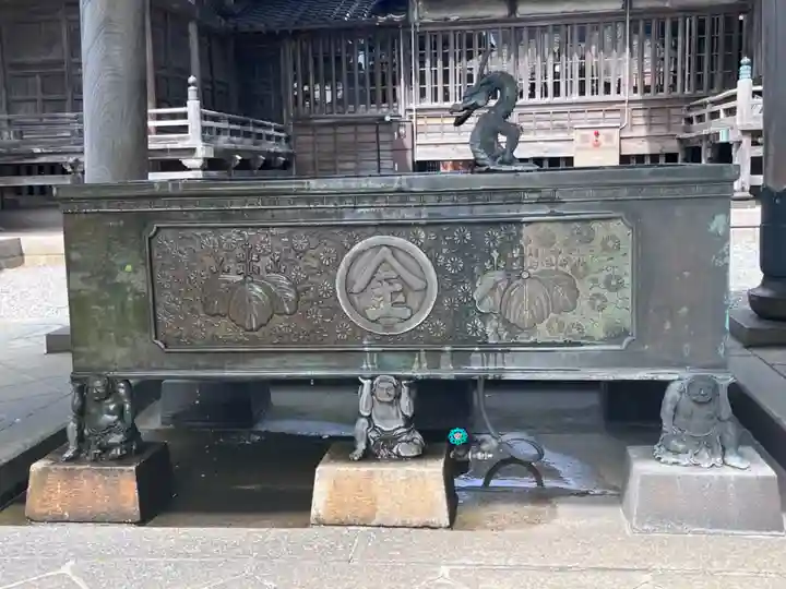 高龍寺の手水舎