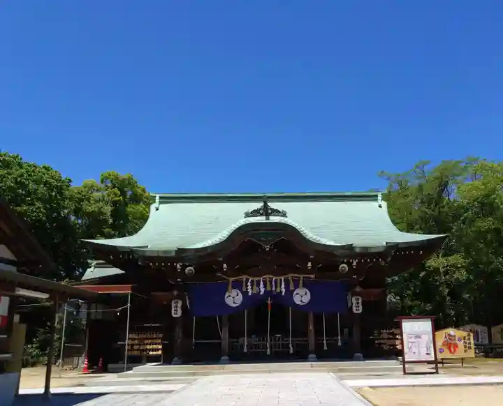 唐津神社の本殿・本堂