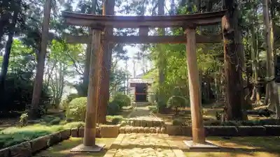 広園寺の鳥居