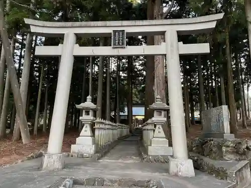 山宮浅間神社の鳥居