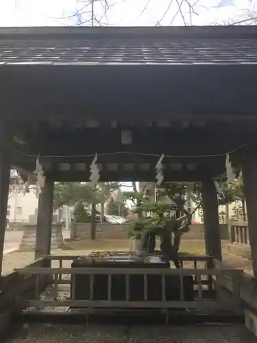 江南神社の手水舎