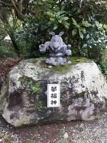 鷲宮神社の像