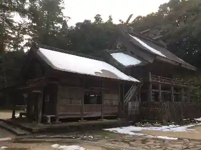 神魂神社の本殿