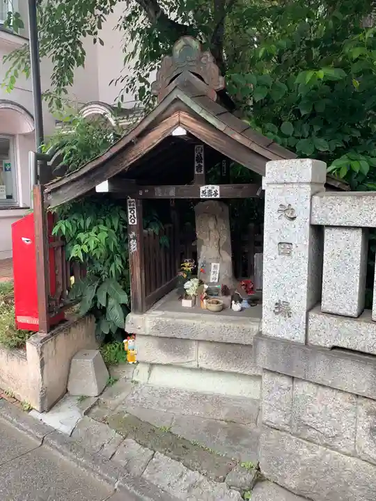自由が丘熊野神社の地蔵