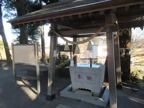 糀谷八幡宮の手水舎