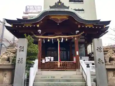 鵲森宮の本殿・本堂