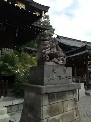 行田八幡神社の狛犬