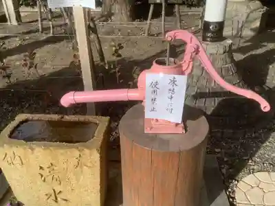 若宮八幡社の手水舎