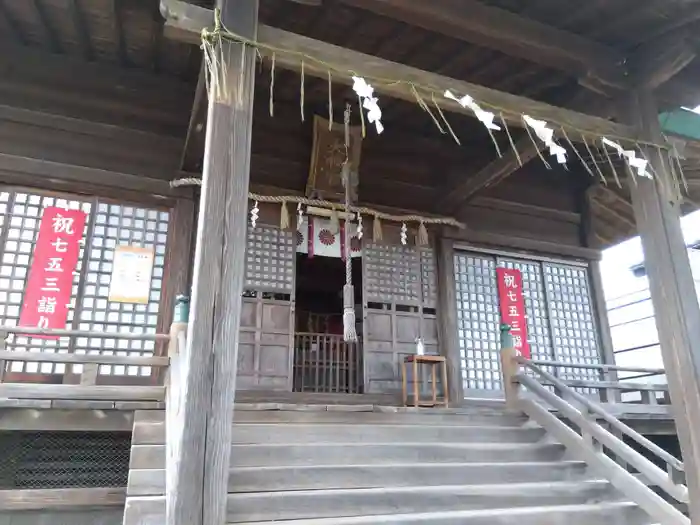 直江津大神宮の本殿