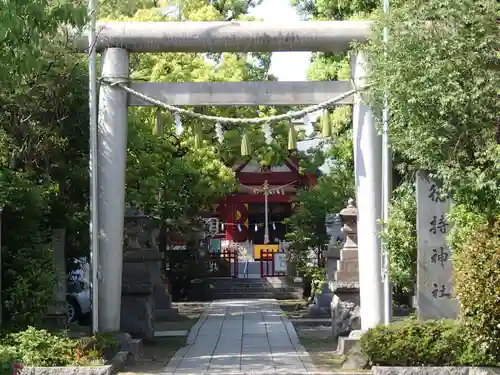 徳持神社の鳥居